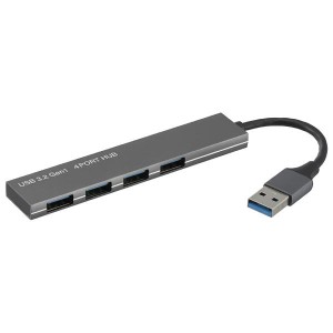 オーム電機 【送料無料】PC-SH4P307-H USB TypeA接続USB3.2Gen×4ポートハブ (PCSH4P307H)