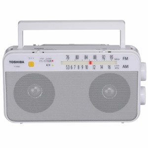 東芝 【送料無料】TY-AR66-W FM/AMステレオラジオ ホワイト (TYAR66W)