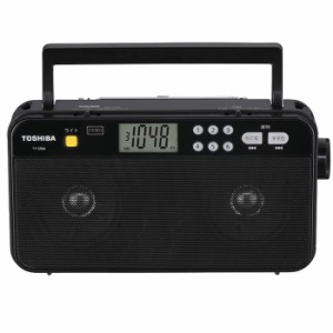 東芝 【送料無料】TY-SR66-K FM/AMステレオラジオ ブラック (TYSR66K)