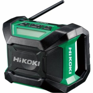 HiKOKI（日立工機） 【送料無料】UR18DA(NN) 14.4V 18V共用 コードレスラジオ 小型軽量タイプ Bluetooth機能搭載 AC100V使用可 蓄電池・