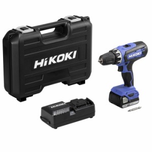 HiKOKI（日立工機） 【送料無料】FDS14DF(BG) 14.4V コードレス ドライバドリル 【2.0Ah 蓄電池×1個付】【急速充電器付】 【ケース付】 