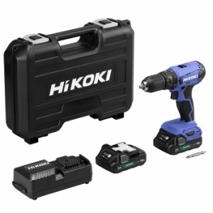 HiKOKI（日立工機） 【送料無料】FDV18DA(2BG) 18V コードレス 振動ドライバドリル チャック 2.0〜13mm 20段クラッチ 2.0Ah 蓄電池×2個 