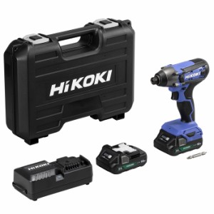 HiKOKI（日立工機） 【送料無料】FWH18DF(2BG) 18V コードレス インパクトドライバ 高トルクタイプ 2.0Ah 蓄電池×2個 充電器 ケース付 