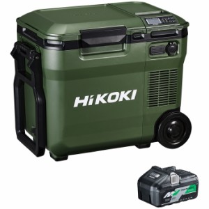 HiKOKI（日立工機） 【送料無料】UL18DC(WMG) 14.4/18V コードレス冷温庫 3電源対応 -18℃〜60℃ 17段階温度設定 高容量蓄電池1個付き AC