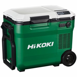 HiKOKI（日立工機） 【送料無料】UL18DC(NM) 14.4/18V コードレス冷温庫 容量18L 3電源対応 蓄電池別売り アグレッシブグリーン キャスタ