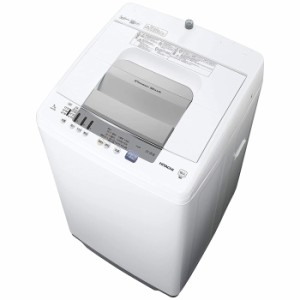 【納期目安：06/15入荷予定】日立 【送料無料】NW-R705-W 全自動洗濯機 7.0kg『白い約束』(ピュアホワイト) (NWR705W)