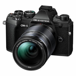 オリンパス 【送料無料】OM-5_14-150MM_II_LK_BLK OM-5 14-150mm IIレンズキット ブラック (OM5_14150MM_II_LK_BLK)