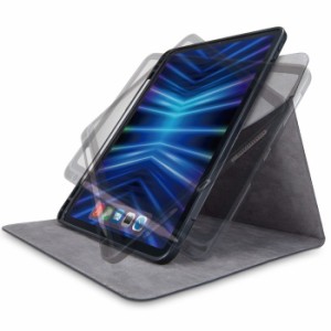 エレコム 【送料無料】TB-A22PMSA360BK iPad Pro 11インチ ケース ソフトレザー 手帳型 スリープ対応 フリーアングル 360度回転 ブラック