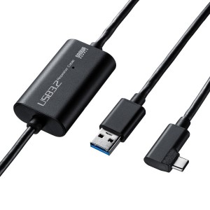 サンワサプライ 【送料無料】KB-USB-RLC305 USB3.2 A-TypeCロングケーブル(5m・VRヘッドセット対応) (KBUSBRLC305)