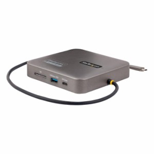 StarTech 【送料無料】102B-USBC-MULTIPORT マルチポートアダプター/USB-C接続/デュアルモニター/4K60Hz HDMI/100W USB PDパススルー/1x 