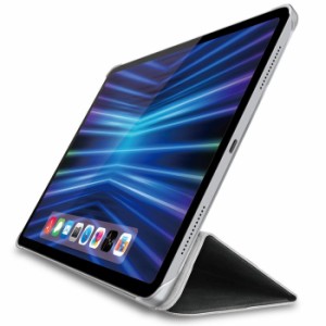 エレコム 【送料無料】TB-A22PMWVBK 【メール便での発送商品】iPad Pro 11インチ ケース ソフトレザー 手帳型 スリープ対応 マグネット 2