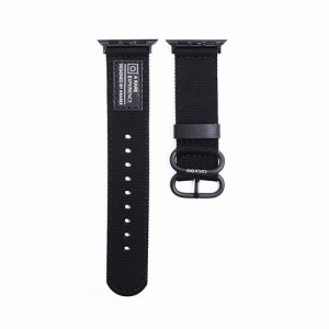 【納期目安：１週間】araree 【送料無料】AR25012AW SOFT WOVEN STRAP for Apple Watch 49/45/44/42mm ブラック