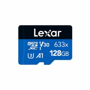 レキサー・メディア LSDMI128BB1JP633A microSDXCカード 128GB 633x UHS-I U3