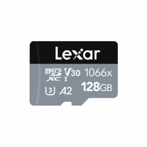 レキサー・メディア LMS1066128G-BNANJ microSDXCカード 128GB 1066x UHS-I U3 V30 A2 (LMS1066128GBNANJ)