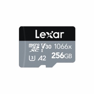 レキサー・メディア 【送料無料】LMS1066256G-BNANJ microSDXCカード 256GB 1066x UHS-I U3 V30 A2 (LMS1066256GBNANJ)