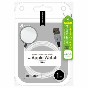 エアージェイ MUJ-EAPW100SL 【+ECO】made for applewatch アップルウオッチ用充電器 SL 1M (MUJEAPW100SL)