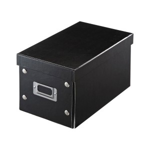 サンワサプライ FCD-MT3BKN 組み立て式CD BOX(ブラック) (FCDMT3BKN)