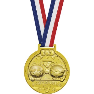 【送料無料】4521718019963 ゴールド3Dビックメダル (フレンズ) 1996