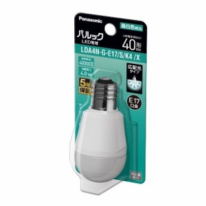 パナソニック 【送料無料】LDA4NGE17SK4X パルック LED電球 4.0W ブリスター(昼白色相当) 既発売商品と合わせ全4光色の品揃えに