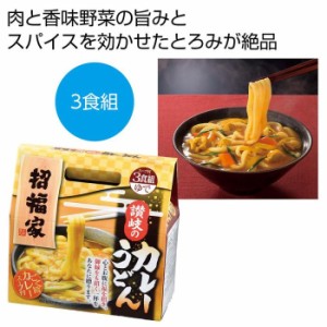 【送料無料】2564750 【30個セット】招福家 感謝の麺 讃岐のカレーうどん3食