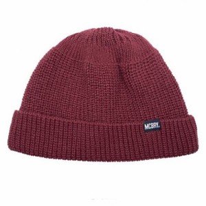 【納期目安：１週間】【送料無料】MCBRY72911 マクバリー 【BEANIE(ビーニー)】 M WATCH CAP ワイン ワイン