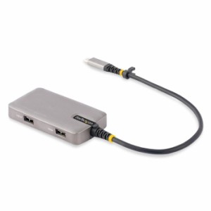 StarTech 104B-USBC-MULTIPORT マルチポートアダプター/USB-C接続/シングルモニター/4K60Hz HDMI/HDR10/100W USB PDパススルー/3x USB-A/