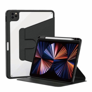 【納期目安：３週間】エムディーエス MDS-HCIPA4FL360BK2 iPad Air(第5・4世代)10.9対応 フラップケース(360度)ブラック (MDSHCIPA4FL360