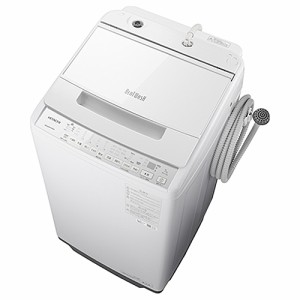 日立 【送料無料】BW-V70H-W 全自動洗濯機(洗濯/脱水 7kg)「ナイアガラ ビート洗浄」ビートウォッシュ (ホワイト) (BWV70HW)