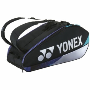 【納期目安：１週間】ヨネックス 【送料無料】BAG2402R-076 YONEX ラケットバッグ6(ブラック/シルバー) (BAG2402R076)