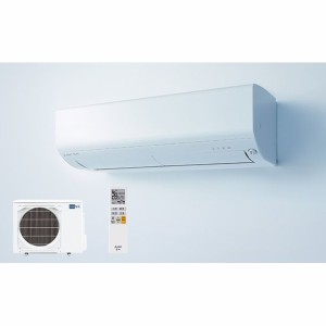 【納期目安：06/中旬入荷予定】三菱電機 【送料無料】MSZ-R6324S-W エアコン (主に20畳/単相200V/ピュアホワイト) 霧ヶ峰 Rシリーズ (MSZ