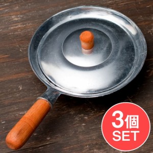  【送料無料】 大 中 小 3個セット】タイのアルミ鍋 クン オプ ウンセン用お鍋 / タイ料理 調理器具 春雨 モーオッブ インド 食器 アジア