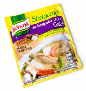  フィリピン料理 シニガンサンパロック ガビの素 Sinigang Sa Sampalok Gabi 【Knorr】 / シニガンスープ タマリンド 料理の素 Knorr（ク