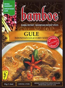  【bamboe】インドネシア料理 グライの素 GULE / バリ 料理の素 ハラル bamboe（バンブー） ナシゴレン 食品 食材 アジアン食品 エスニッ