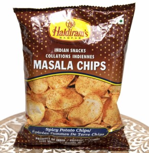  インドのお菓子 極厚ポテトチップス MASALA CHIPS 80g Hardirams / ハルディラム ポテチ マサラ マサラ味 Haldiramｓ（ハルディラム） 