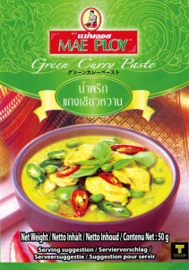  グリーンカレーペースト 50ｇ 〔MAE PLOY〕 / タイ料理 タイカレー 料理の素 PLOY（メープロイ） ココナッツ エスニック料理 ココナッツ