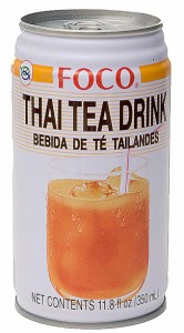  タイの紅茶 350ml (FOCO) / ジュース ココナッツ FOCO（フーコー） ベトナムコーヒー 蓮茶 チャイ ハーブティ アジアン食品 エスニック