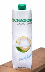  ココナッツウォーター 紙パック 大 サイズ 1000ml 【CHAOKOH】 / タイ ジュース ココナッツジュース CHAOKOH（チャオコー） エスニック