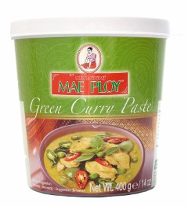  グリーンカレーペースト 400g 〔MAE PLOY〕 / タイ料理 タイカレー 料理の素 PLOY（メープロイ） ココナッツ エスニック料理 ココナッツ