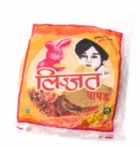  パパド ガーリック Papad Garlic / インドせんべい lijjat インスタント お菓子 スナック アジアン食品 エスニック食材