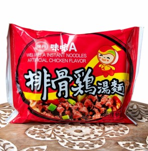  味味A 台湾ラーメン 排骨鶏(チキン)味 82g / 食材 インスタント 中国 食品 アジアン食品 エスニック食材