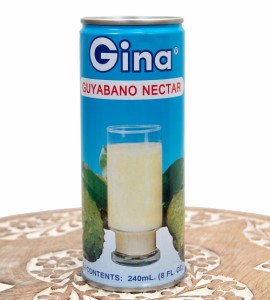  グアバノ(サワーソップ) ドリンク GUYABANO NECTAR 240ml / グヤバノ ジュース フィリピンのドリンク GINA(ジーナ) フィリピン料理 カレ