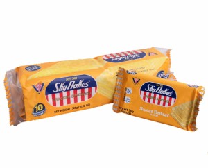  クラッカー スカイフレーク サンドクラッカースイートバターフレーバー SkyFlakes CRACKERS SANDWICH SWEET BUTTER 300g / フィリピンお