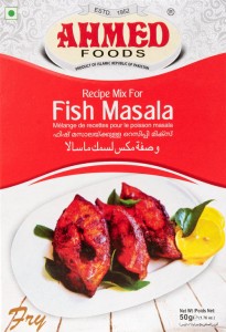  魚カレーのマサラ 50g 箱入り Fish Masala 【AHMED】 / マサラミックス スパイスミックス フィッシュマサラ パキスタン AHMED(アフメッ