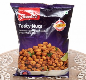  【送料無料】 15個セット】インドのスパイシーナッツ Tasty Nuts【Chhedas】 / お菓子 マサラスナック インスタント アジアン食品 エス