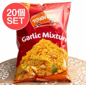  【送料無料】 20個セット】ニンニク味がたまらなく旨い南インドスナック Garlic Mixture 150g【TOWNBUS】 / お菓子 ココナッツオイル揚