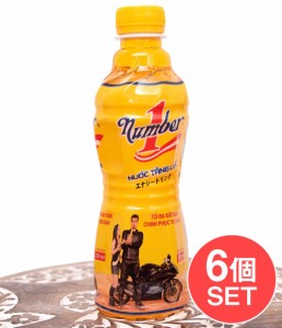  【6個セット】ナンバーワンエナジードリンク No.1 ENERGY DRINK 330ml / アジア ジュース ペットボトル ハーブティー コーヒー アジアン