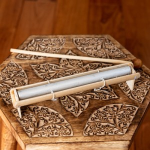  ベトナムのバンブー エナジーチャイム 14mm〔18cm〕 / ヨガ 瞑想 ヒーリング 鉄琴 バリ 民族楽器 インド楽器 エスニック楽器 ヒーリング