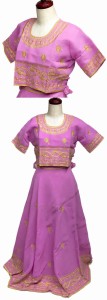  【送料無料】 インドのドレス チャニヤ チョウリ / TIRAKITA(ティラキタ) サリー レディース 女性物 エスニック衣料 アジアンファッショ