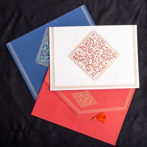  チマンラールの書類ファイル B5くらいのサイズ / インド 封筒 Chimanlals 便箋 レターセット メッセージカード エスニック アジア 雑貨