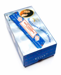  【12個まとめ買いセット】ナグチャンパ 15gタイプ Satya Sai Baba Nag Champa Agarbatti / お香 インセンス インド香 Shrinivas Sugandh